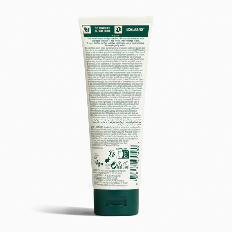 The Body Shop Vitamin C Glow Boosting Microdermabrasion – Exfoliation