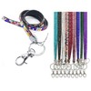 PCL Media ltd® Multi Coloured Bling Lanyard - Sparkly Lanyards