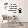 UIlMNIY Lotus Buddha Meditation Wall Decal Each Moring We are