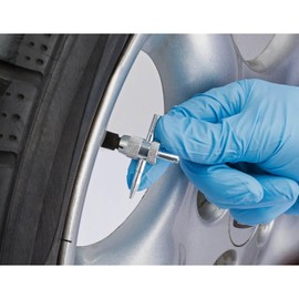 Draper 51550 Tyre Service Kit, 3 Pieces, Blue