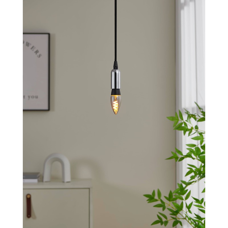 EGLO connect.z Smart-Home LED Deko Leuchtmittel E14, C35, ZigBee, App