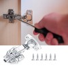 2 Pcs Kitchen Units Door Hinges, Soft Close Cupboard Wardrobe