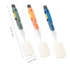 Limpia Popotes Largos, Cepillo para Biberones, Limpiador 3 en 1