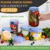 Orblue Silicone Stretch Lids 6-Pack Small for Fresh Food Storage