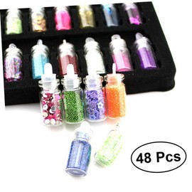 Minkissy Patterns Nail Art Set Manicure Accessories for Creative Nail Designs Easy Application for Personal Use