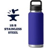YETI Rambler 36 oz Bottle, Leakproof, Vacuum Insulated, Stainless Steel