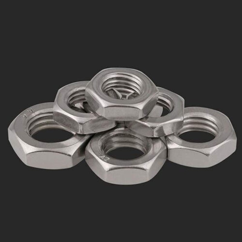 TERF® M4 Half Lock Hex Nut M4 (4mm) Stainless Steel