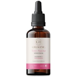 Collagenic | Serum Facial Antimanchas con 10% Niacinamida y Colágeno | Unifica el tono, Regula la Producción de Grasa, Reduce Poros Abiertos e Imperfecciones, Hidrata y Suaviza | Serum de Día y Noche| 60 ml