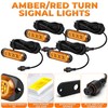 YUDE ATV SXS UTV Turn Signal Kit with 110dB Horn,Pre-Wired,Plug