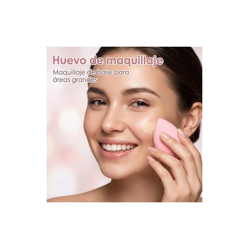 20 Piezas Set de Esponjas Faciales Maquillaje para Mujer