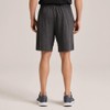 Soffe Short clásico de algodón con Bolsillo para Hombre, Carbón