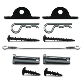 Furniture Anti-Tip Kit for Large Heavy Objects - Heavy Duty Furniture Anchor - Supports up to 400 lbs