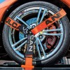 VULCAN Car Tie Down with Snap Hooks - Lasso Style