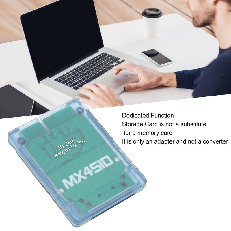 Memory Card Adapter, Replacement Memory Card Reader Adapter for Game