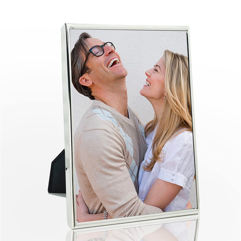 DECANIT 5x7 Picture Frame Metal,Thin Profile Photo Frame 5 by