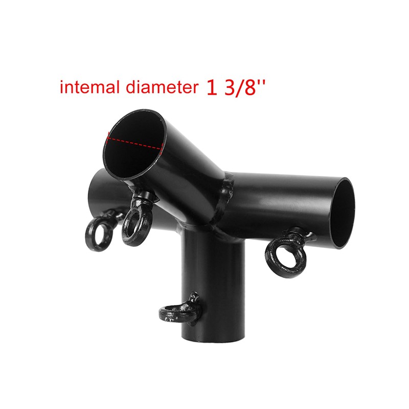 Aoneky 1 3/8'' 6/8/10-Legs High Peak Corner Canopy Fitting Couplers