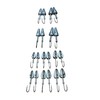 E&K726 Jig Head Set 7g 10g 12g 14g Assorted 4