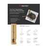 Meater Wireless Smart Meat Thermometer for the Oven Grill Kitchen