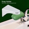 ABS Magnetic Holder Adhesion Wall Mounted Hanging Dish for Sink