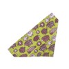 Eco Chic Recycled Dog Bandana 1PCS Washable Triangle Scarf for