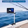 UNITACKLE Telescopic Portable Fish Finder Mount, Upgraded Version Transducer Pole
