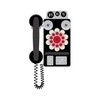 CafePress Vintage Payphone Telephone Rectangle Car Bumper Magnet