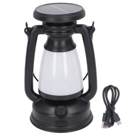 LED Vintage Lantern Stepless Dimmable Portable Multifunctional Decorative Light for Indoor Outdoor Camping Garden L