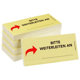 PRICARO Pack of 5 Sticky Notes 100 Sheets Please Forward To