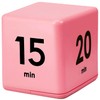 DQDEDIAN Cube Timer, Kitchen Timer with Gravity Flip Countdown Settings