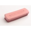 Fripac-Medis Friseur-Kleiderbürste, Naturkautschuk, Größe 15 x 5 cm, rot