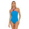 Trina Turk Rio High Neck Reversible One-Piece Multi 10