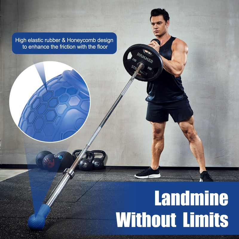 HXD-ERGO Landmine Attachment for Barbell, Barbell Accessories, Landmine Base Grips