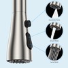 Hibbent Metal Pull Down Spray Head for Kitchen Faucet, Kitchen
