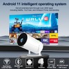 Mini Projector with WiFi and Bluetooth, HY300 pro Projector 4K