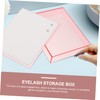Gatuida Eyelash Storage Case Acrylic False Lash Organizer Durable and