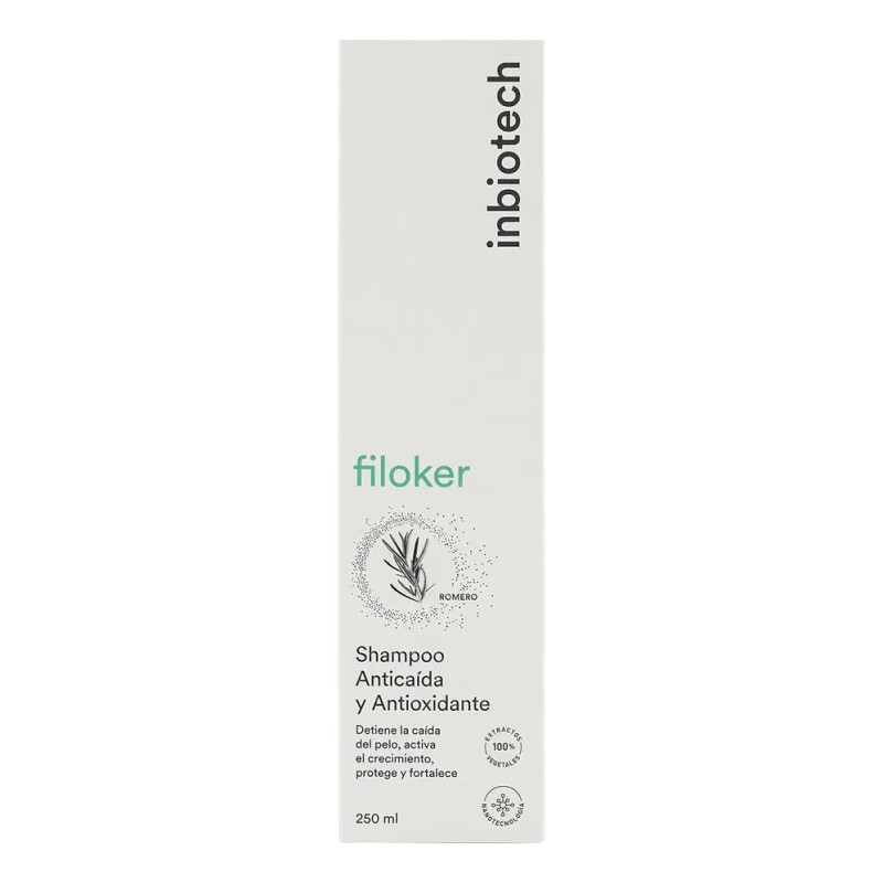 Filoker Shampoo Anticaída - Nueva Presentación Inbiotech