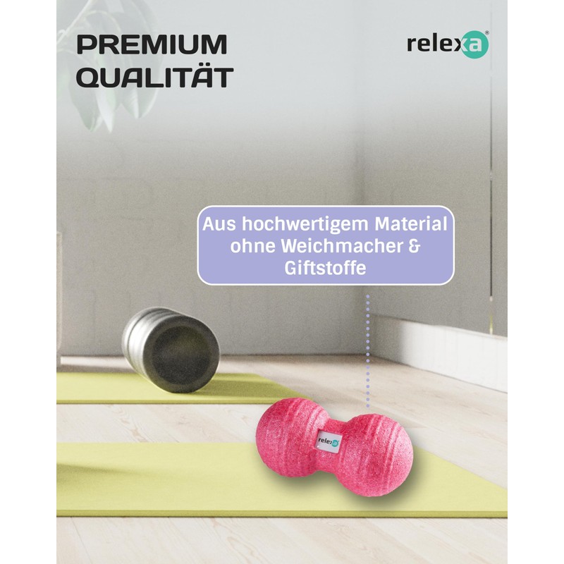 Relexa Twinball 8 cm – Ideal for Massage for Back