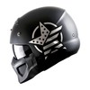 1Storm Motorcycle Full Face Helmet Open Face Helmet with Smoked