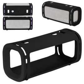 Ferbao Silicone Case for Sony ULT Field 5, Protective Carrying Cover for Sony ULT Field 5 Speaker Accessories (Black)