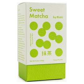 Rishi Tea Matcha Dulce - Té verde japonés orgánico en polvo, endulzado, para bebidas de matcha con calidad de cafetería, calientes o frías - 127 g... 