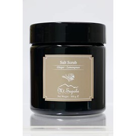 Mt. Sapola Salt Scrub Body Cream, Ginger Lemongrass, 9.5 oz (270 g)