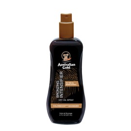 Australian Gold Australian Gold Bronzing Intensifier Dry Oil Spray, 8 Ounce | Colorboost Maximizer (AGDOBS)