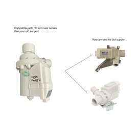 GSPUSA DP040-112(Assembly) CKDembly) X compatible with Speed Queen Washer Drain Pump Assembly fits old number DP040-112(Assembly)