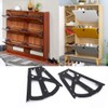 2-Layer Shoe Cabinet Hinge Cold Rolled Steel Shoe Rack Hinge