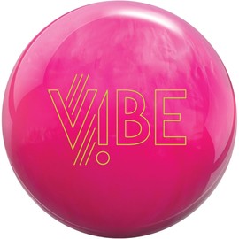 Bubblegum Vibe PRE-DRILLED Bowling Ball – Pearl Reactive Cover, Symmetrical Core, Medium Oil Performance (16, Pounds)