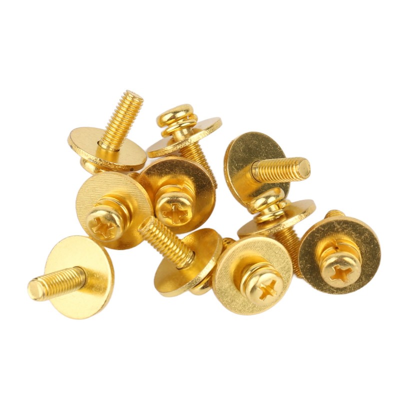 10Pcs Drum Set Lug Screw Replacement Metal Musical Instrument Drum