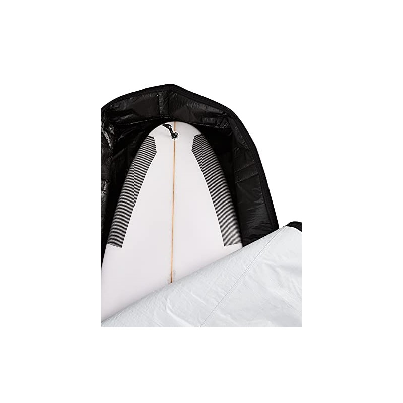 FCS Day Funboard Surfboard Bag Black, 5ft