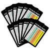 DOITOOL 12sheet Golf Scorecards Distance Rule Chart Compact and Portable