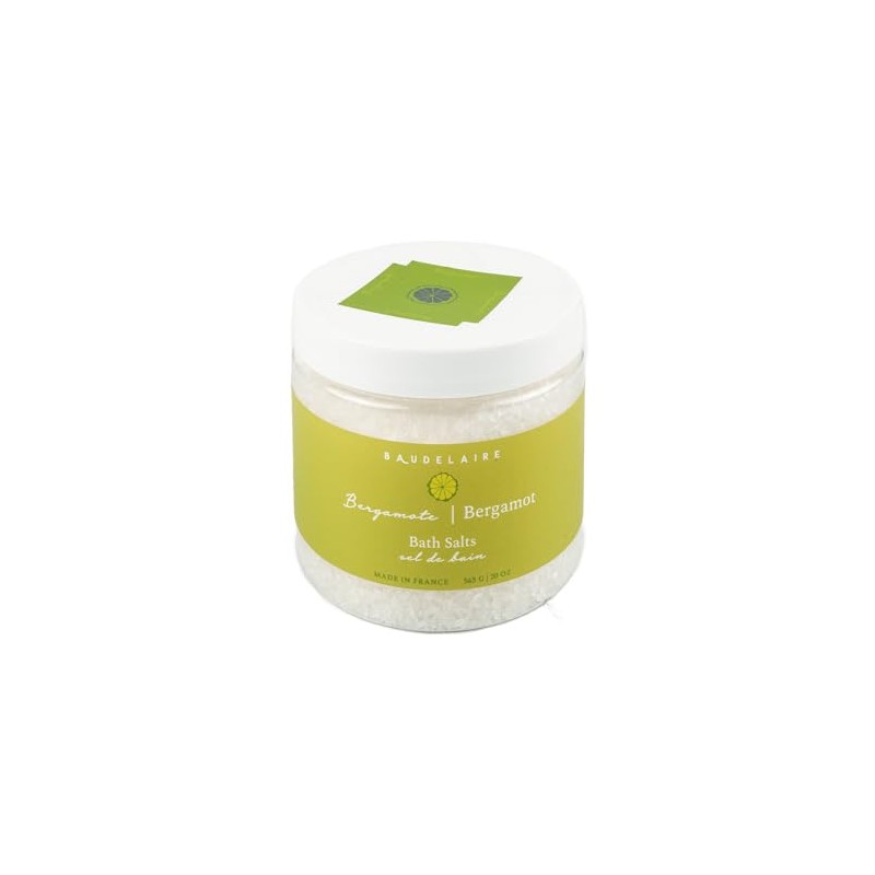 Provence Sante PS Bath Salt Bergamot, 20-ounce Jar