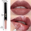 Long-lasting Waterproof Liquid Glitter Lipstick, 1 Count Shimmer Pearlescent Lipstick, Makeup Gift